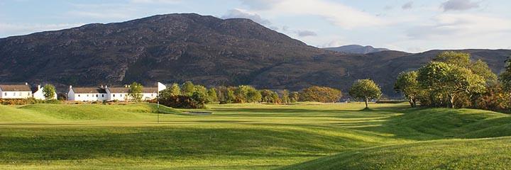 Ullapool Golf Club, a 9 hole course on the North Coast 500 route.