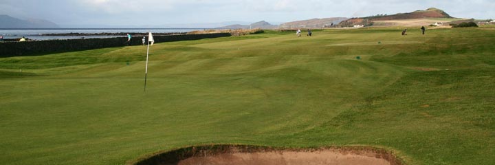 The 16th hole at The West Kilbride Golf Club