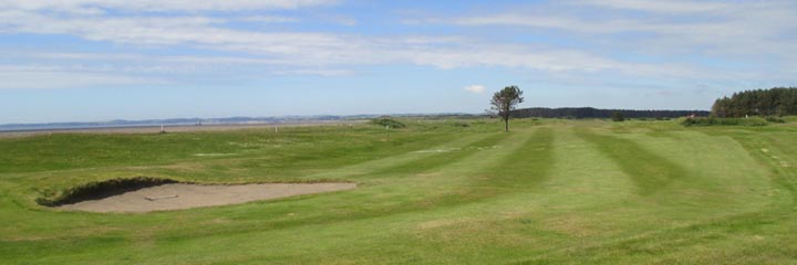A view of the Wigtownshire County golf course