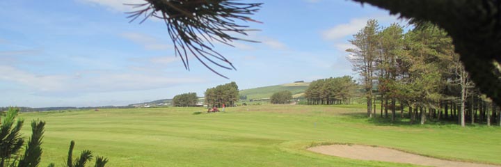 A view of Wigtownshire County Golf Club