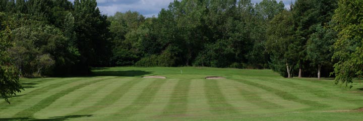A view of the James Braid designed parkland course at Wishaw Golf Club